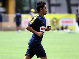 Christian Bermúdez sigue trabajando para estar a tope con las Águilas. MEXSPORT  /