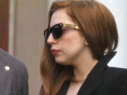 La estrella fue fotografiada en Lituania con su nuevo cambio de look. AP  /