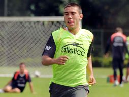 Aprovecha la oportunidad. Juan Pablo Vigón fue tomado en cuenta por el cuerpo técnico durante la pretemporada.  /