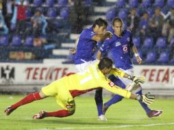 El empate impidió que los celestes se acercara a la calificación del torneo. EL UNIVERSAL  /