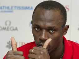 El oro de Londres 2012, Usain Bolt, correrá los 200. AP  /