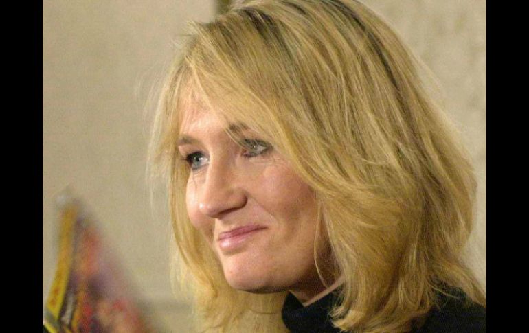 La escritora británica J.K Rowling. ARCHIVO  /