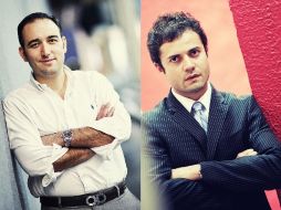 A la izquierda, Ignacio Navarro, presidente entrante del CCJEJ. A la derecha: Fernando Sánchez quien termina su gestión de dos años.  /