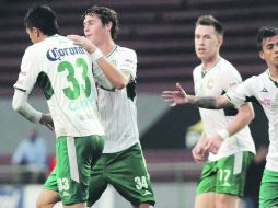 En la cima. León se ubica en el segundo lugar de la tabla general, con una cosecha de 10 puntos. MEXSPORT  /