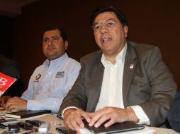 El secretario de Gobierno en Michoacán, Jesús Reyna García, afirmó que se trabaja en la construcción de acuerdos. EFE  /