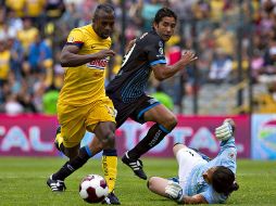 El último partido del apertura 2012 de las Águilas fue contra Gallos Blancos, a quien venció por goliza de 4-0. ARCHIVO  /