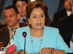 Patricia Espinosa hizo un llamado a Ecuador y Reino Unido a retomar el diálogo en relación al casoAssange. NTX  /
