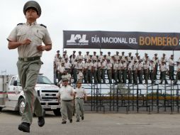 El 22 de agosto se celebró el Día del Bombero. ARCHIVO  /
