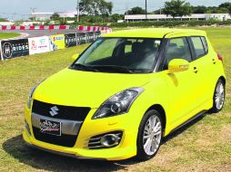 Más potente. El Swift cuenta con esta versión Sport, con más caballos de fuerza bajo el cofre.  /