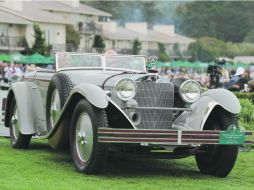 El ganador. Este Mercedes-Benz 680S Saoutichik Torpedo de 1928 se llevó el máximo honor del Concurso de Elegancia.  /