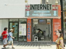 En el último recuento de este tipo de establecimiento en la ciudad, que fue en el 2010, se registró un total 208 cibercafés. ARCHIVO  /