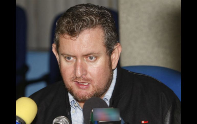 Rueda de prensa del secretario de seguridad Pública Luis Carlos Nájera.  /