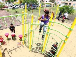 El alcalde de Tlajomulco afirmó que ahora vendrán otras acciones de plantar árboles y plantas para mejor lucimiento del parque.  /