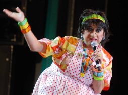 El actor continúa con su espectáculo humorístico 'Doña Margara Francisca en el país de vas y chin...'. ARCHIVO  /