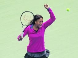 Se apunta. Serena Williams sabe muy bien que su experiencia pesaría a su favor en el último Grand Slam del año. AFP  /