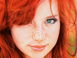 Samuel Silva ha compartido este y otros dibujos hechos sólo con bolígrafos, llamando la atención de los cibernautas. ESPECIAL FACEBOOK  /