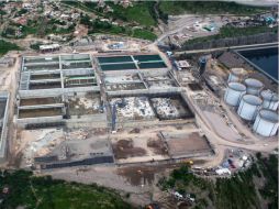 La capacidad de tratamiento de la planta será de ocho mil 500 litros de agua por segundo. ESPECIAL  /