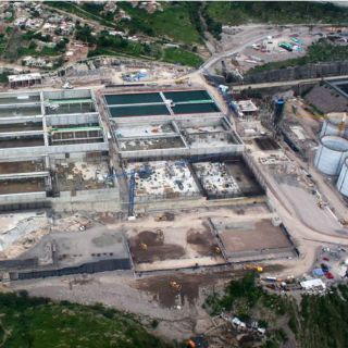 Agua Prieta, al 70% de avance en su construcción