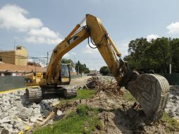 La maquinaria en el lugar ha vuelto a trabajar de forma regular.  /