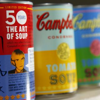 Las populares latas Warhol lucirán tal como las pintó