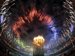 En una festiva ceremonia se inauguraron los Juegos Paralímpicos de Londres 2012. XINHUA  /