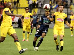 Los queretanos ya no podrán alcanzar a las Águilas aunque ganen el juego de vuelta en la Corregidora. EL UNIVERSAL  /