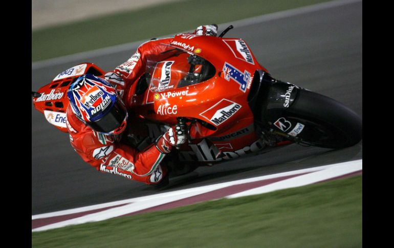 Gracias a que no hubo complicaciones Stoner se recupera en casa. MEXSPORT  /