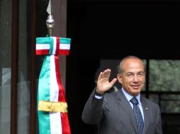 Calderón se encuentra en litigio con el Congreso, ante la SCJN, por a Ley de Protección de Víctimas. ARCHIVO  /