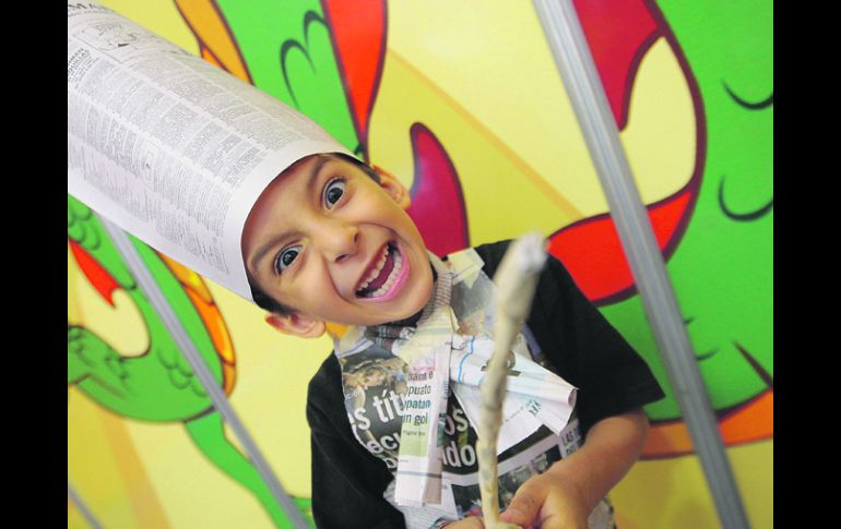 ALEGRÍA. Aunque dedicado a los niños, Caleidoscopio tiene actividades para toda la familia.  /