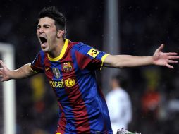 Villa mostró su felicidad por volver al combinado español. ARCHIVO  /