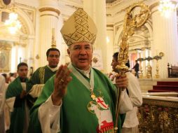 El prelado también habló sobre el sexenio del Presidente Felipe Calderón. ARCHIVO  /