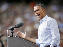 El presidente Barack Obama durante su campaña en la Universidad de Colorado. AFP  /