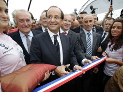 François Hollande busca reconquistar la popularidad en una sociedad preocupada por los efectos de la crisis. AFP  /