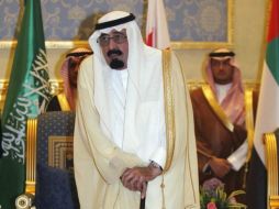 El rey de Arabia Saudita, Abdalá bin Abdelaziz. ARCHIVO  /