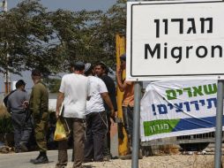 Migrón es el más grande de los asentamientos judíos en Cisjordania. AFP  /