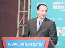 Gil Zuarth, senador del PAN, dijo que a los legisladores de ese partido les avisaron recientemente sobre la iniciativa. EL UNIVERSAL  /