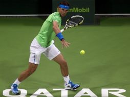 Rafael Nadal presenta una ruptura parcial del tendón rotuliano. ARCHIVO  /