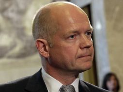 El británico William Hague lamentó las división entre los miembros del Consejo de Seguridad. ARCHIVO  /