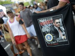 En el festival sobresalieron las mercancías alusivas al presidente de Estados Unidos, Barack Obama. EFE  /