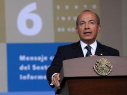 A partir de la sesión del 6 de septiembre, el Congreso iniciará el análisis del VI Informe de Gobierno del Presidente Calderón. AFP  /