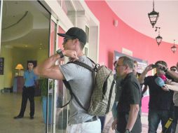 Tras sus declaraciones del domingo, Ronaldo abandonó al Real Madrid para asistir a la convocatoria de la Selección de Portugal. EFE  /