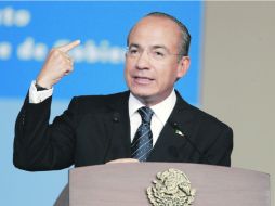 El último. Felipe Calderón afirmó que cuando deje el poder luchará por la Patria ''como lo ha hecho siendo Presidente''. REUTERS  /