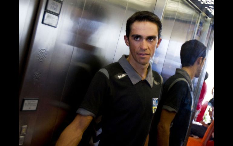 Contador (foto) admite que le falta 'punch' y en cambio 'Purito' está en buen momento. AFP  /