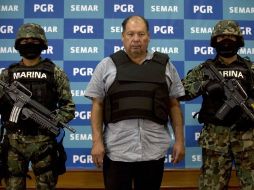Mario Cárdenas Guillén fue capturado ayer en Altamira, Tamaulipas. AFP  /