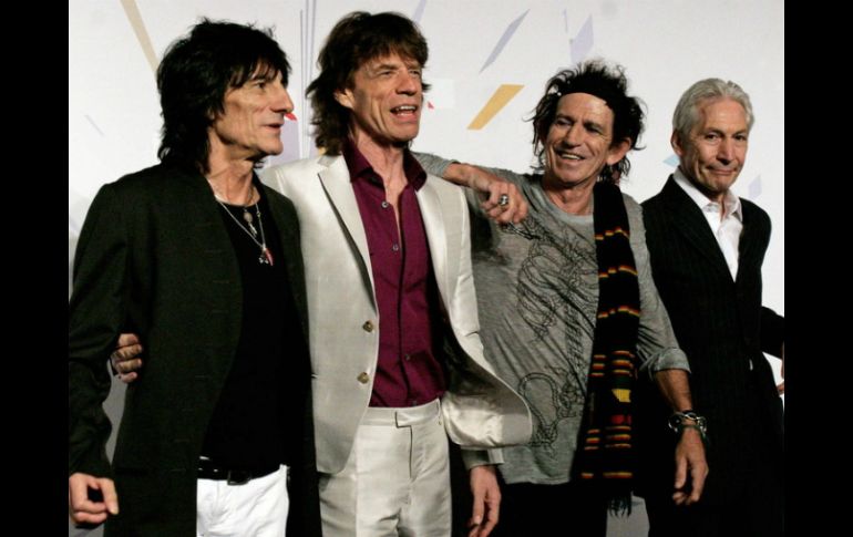 El grupo británico The Rolling Stones. ARCHIVO  /