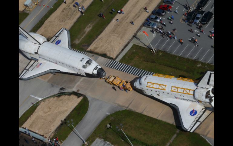 La NASA ha transferido una gran variedad de materiales, incluidos neumáticos y otros artículos. ARCHIVO  /