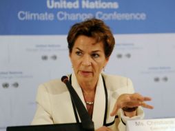 Christiana Figueres, pide documentos de trabajo sobre la extensión del protocolo de Kioto. ESPECIAL  /