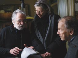 La película es protagonizada por Jean-Louis Trintignant, Emmanuelle Riva e Isabel Huppert. ESPECIAL  /