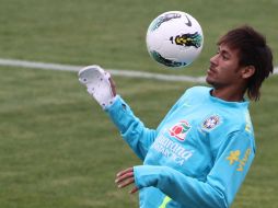 Neymar quiere codearse con las figuras del Barca. ARCHIVO  /