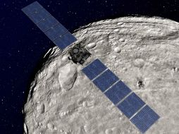 En la imagen, Dawn de la NASA en órbita alrededor de Vesta el asteroide gigante. AP  /